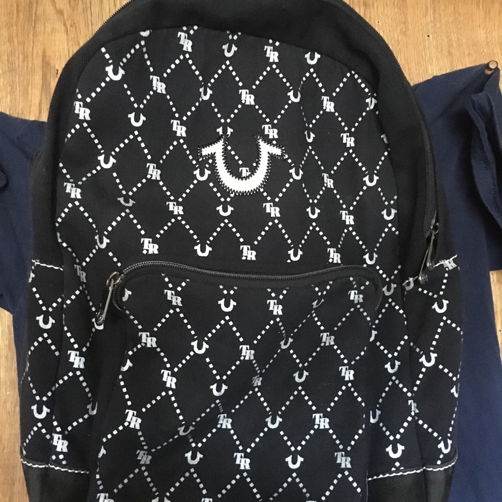 True Religion Monogram Backpack